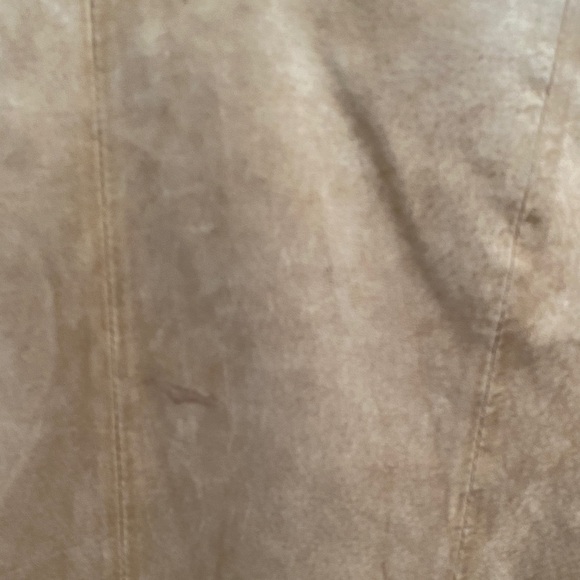 Vintage Massini Brown Genuine Leather Suede Blazer, Small - Picture 12 of 14